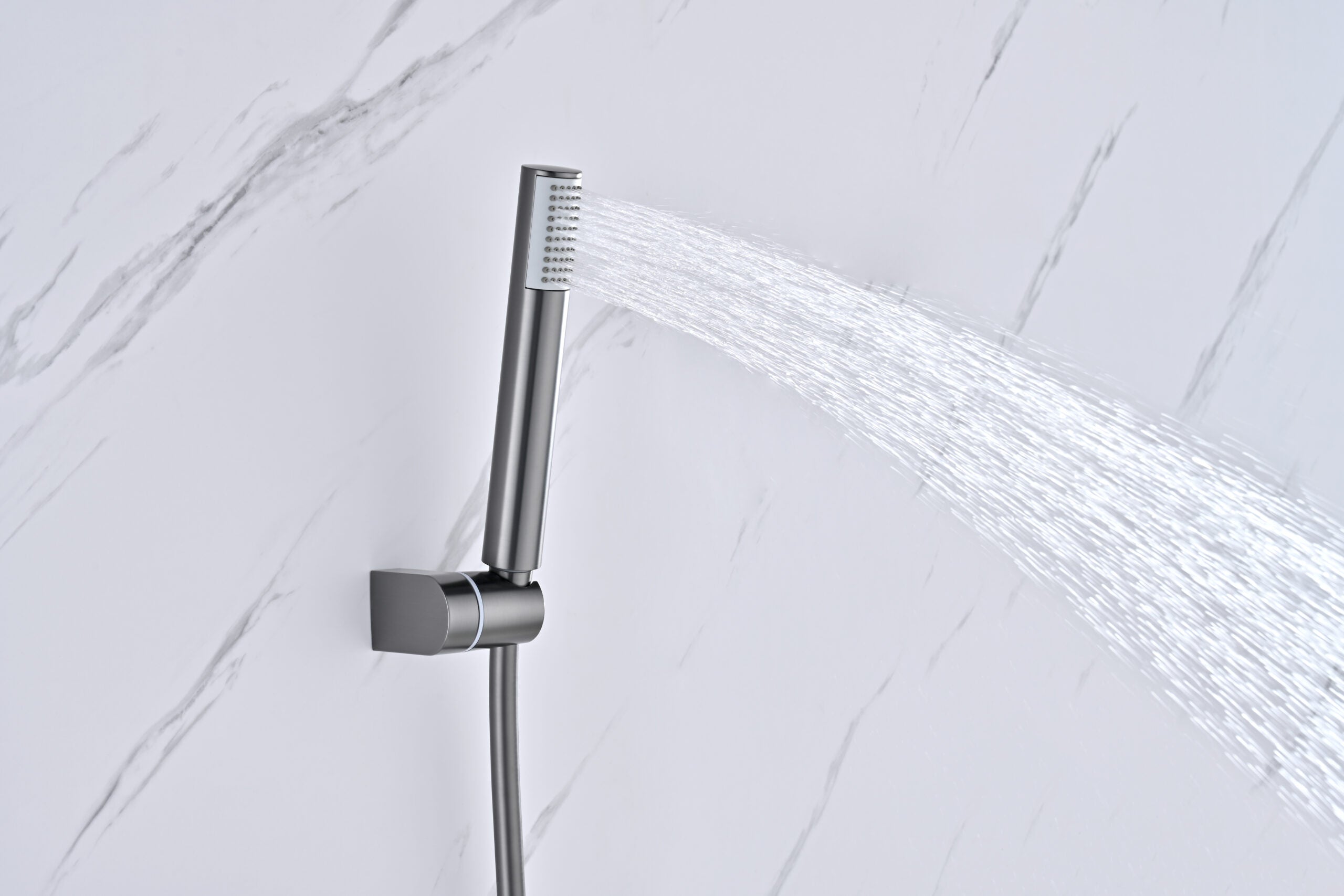 Bless Black Gun Metal Single Lever Shower Kit, view 4