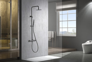 Bless Black Gun Metal Single Lever Shower Set, view 2
