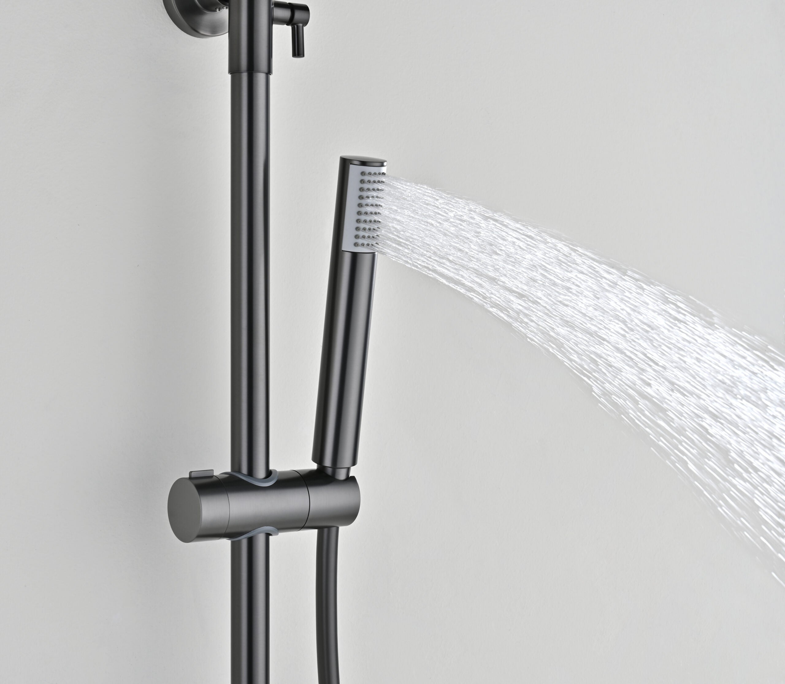 Bless Black Gun Metal Single Lever Shower Set, view 5