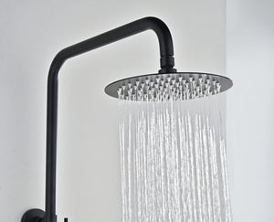 Bless Matte Black Single Lever Shower Set, view 4