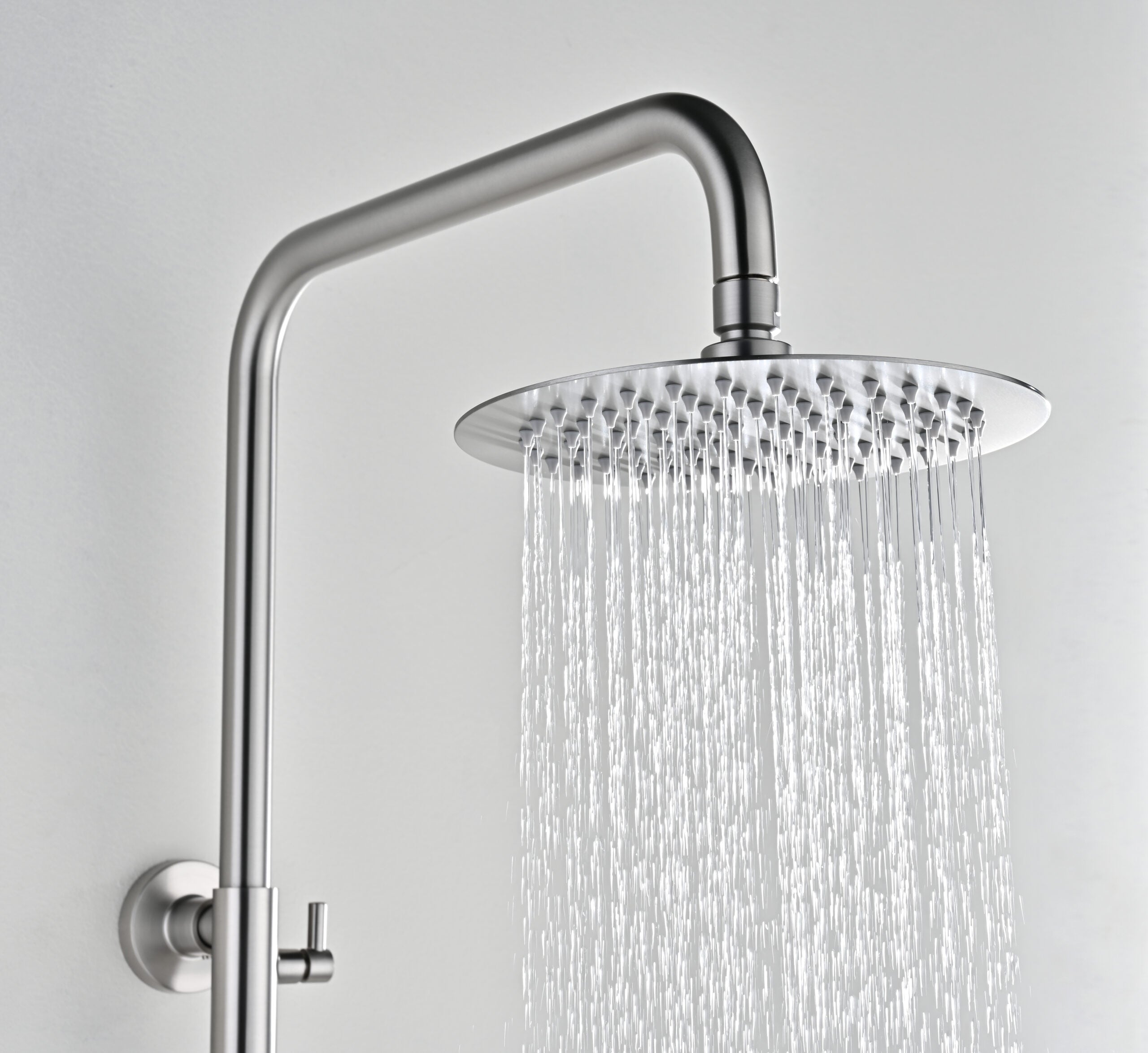 Bless Brushed Nickel Single Lever Shower Set, view 4