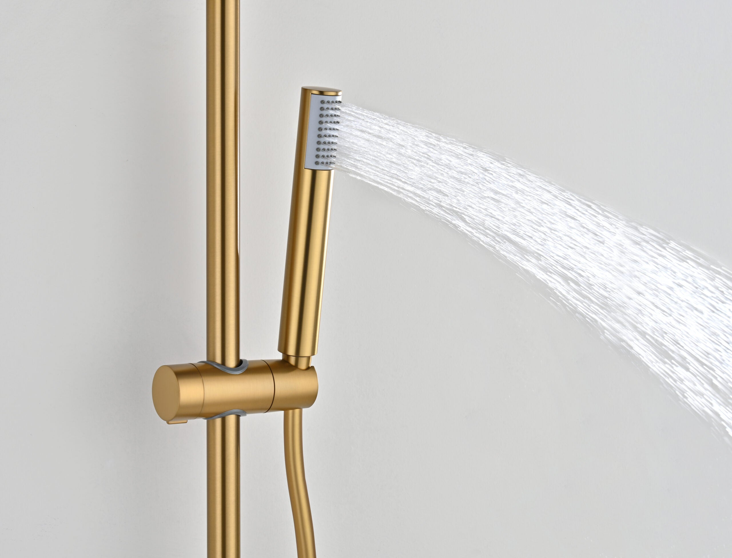 Bless Brushed Gold Single Lever Shower Set, view 5