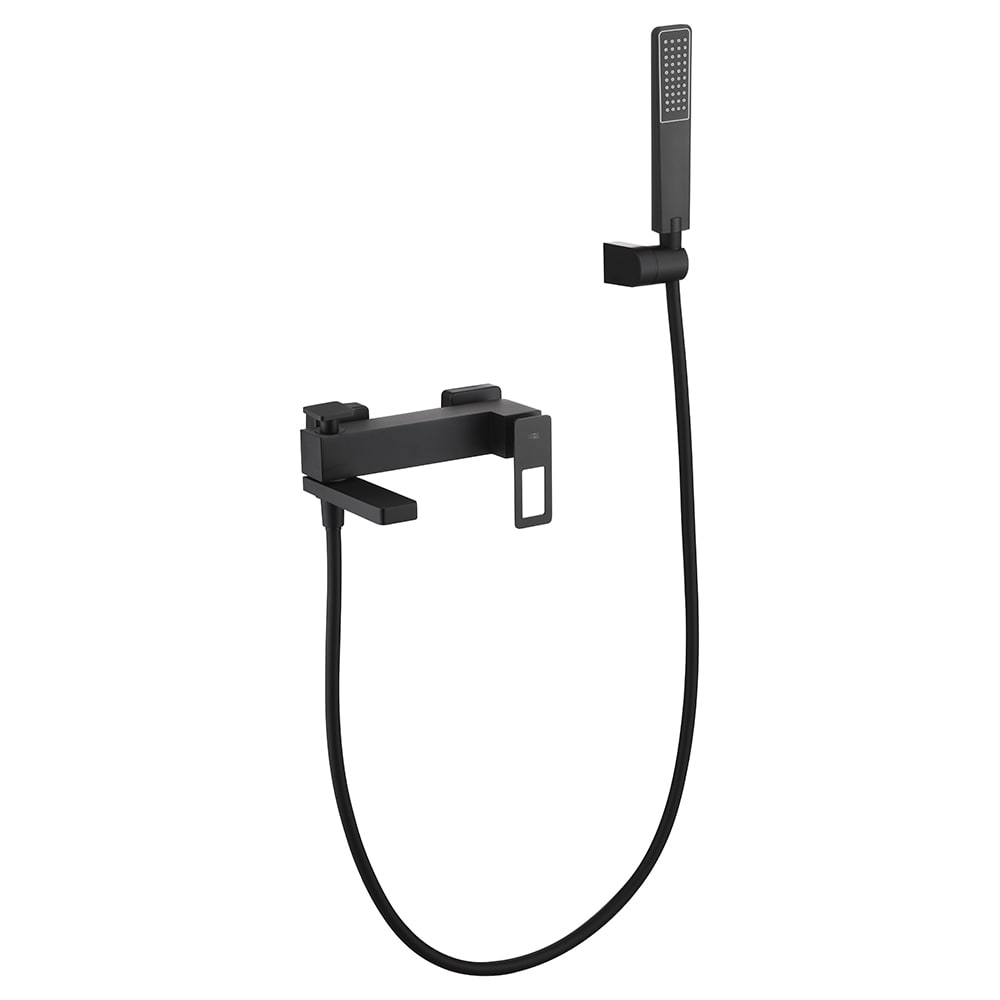 Grifo De Baño/Ducha Suecia Negro Mate