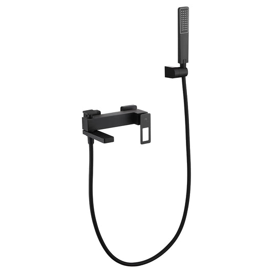 Grifo De Baño/Ducha Suecia Negro Mate