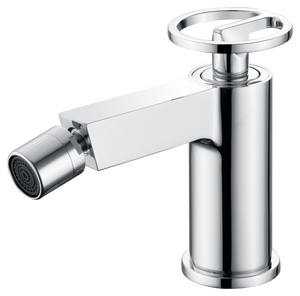 Olimpo Chrome Bidet Mixer Single Handle Faucet, view 2