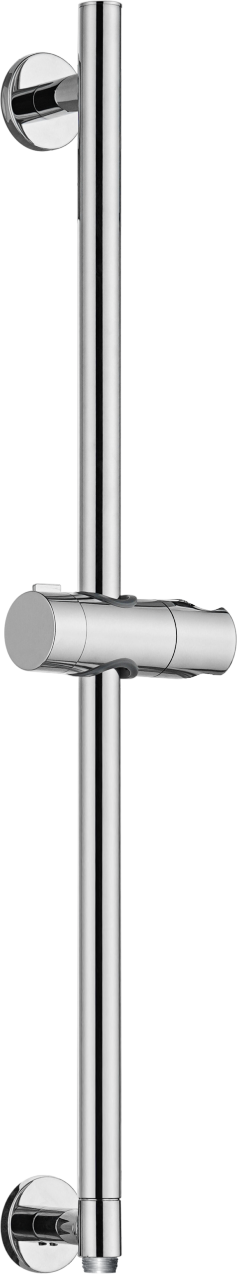 Adur Chrome Sliding Shower Rail with Water Outlet, main product view