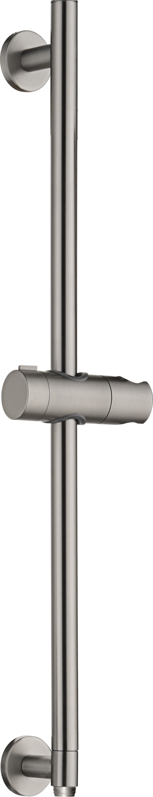 Adur Brushed Nickel Sliding Shower Rail with Water Outlet, main product view
