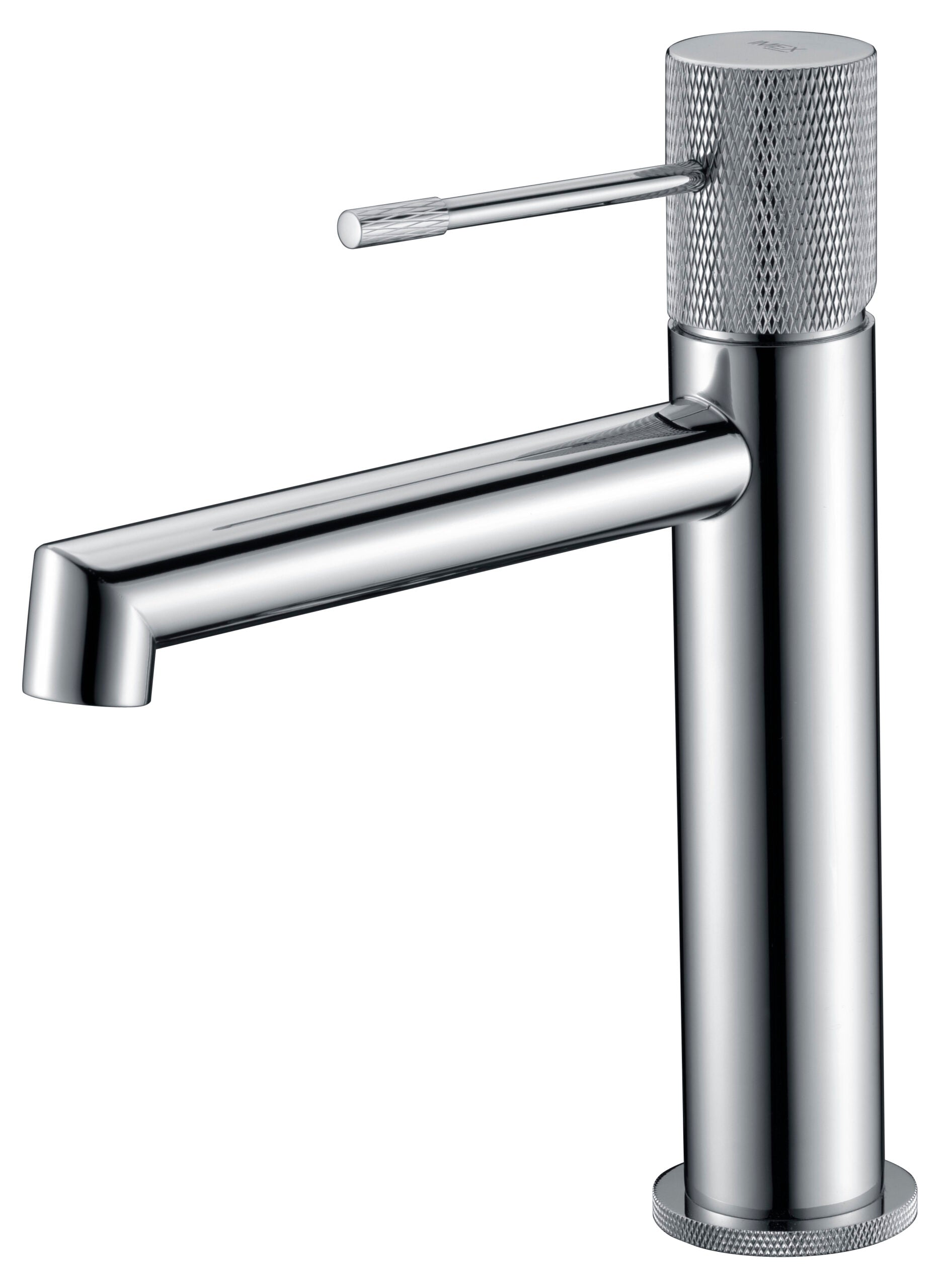 Chrome Single Lever Basin Faucet Modern Minimalist Design, view 2