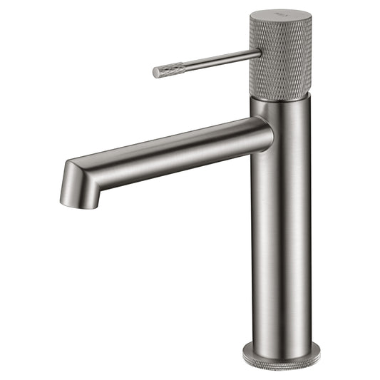 Línea Lavabo Monomando Níquel Cepillado