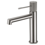 Línea Lavabo Monomando Níquel Cepillado
