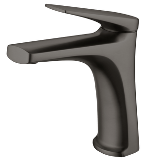 Delos Black Gun Metal Single Lever Basin Faucet, view 2