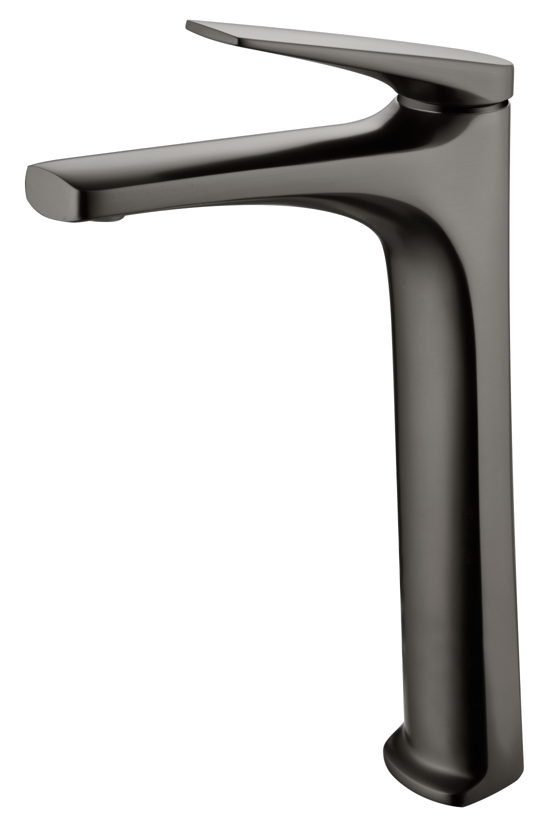 Delos Black Gun Metal Tall Sink Mixer Faucet, view 2