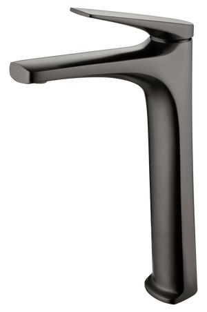 Delos Black Gun Metal Tall Sink Mixer Faucet, view 2