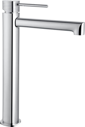 Firenze Chrome Tall Single Lever Basin Mixer, main product view