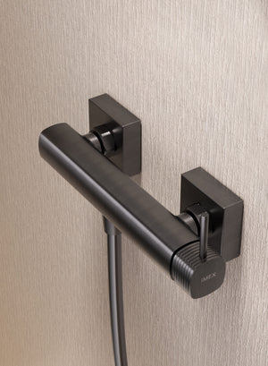 Firenze Chrome Single Lever Shower Set, mixer detail