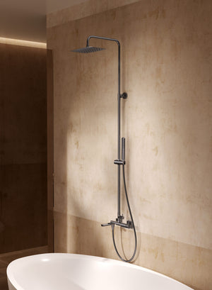 Firenze Chrome Single Lever Bath and Shower Set, view 5
