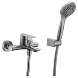 Grifo De Baño/Ducha Ural Níquel Cepillado