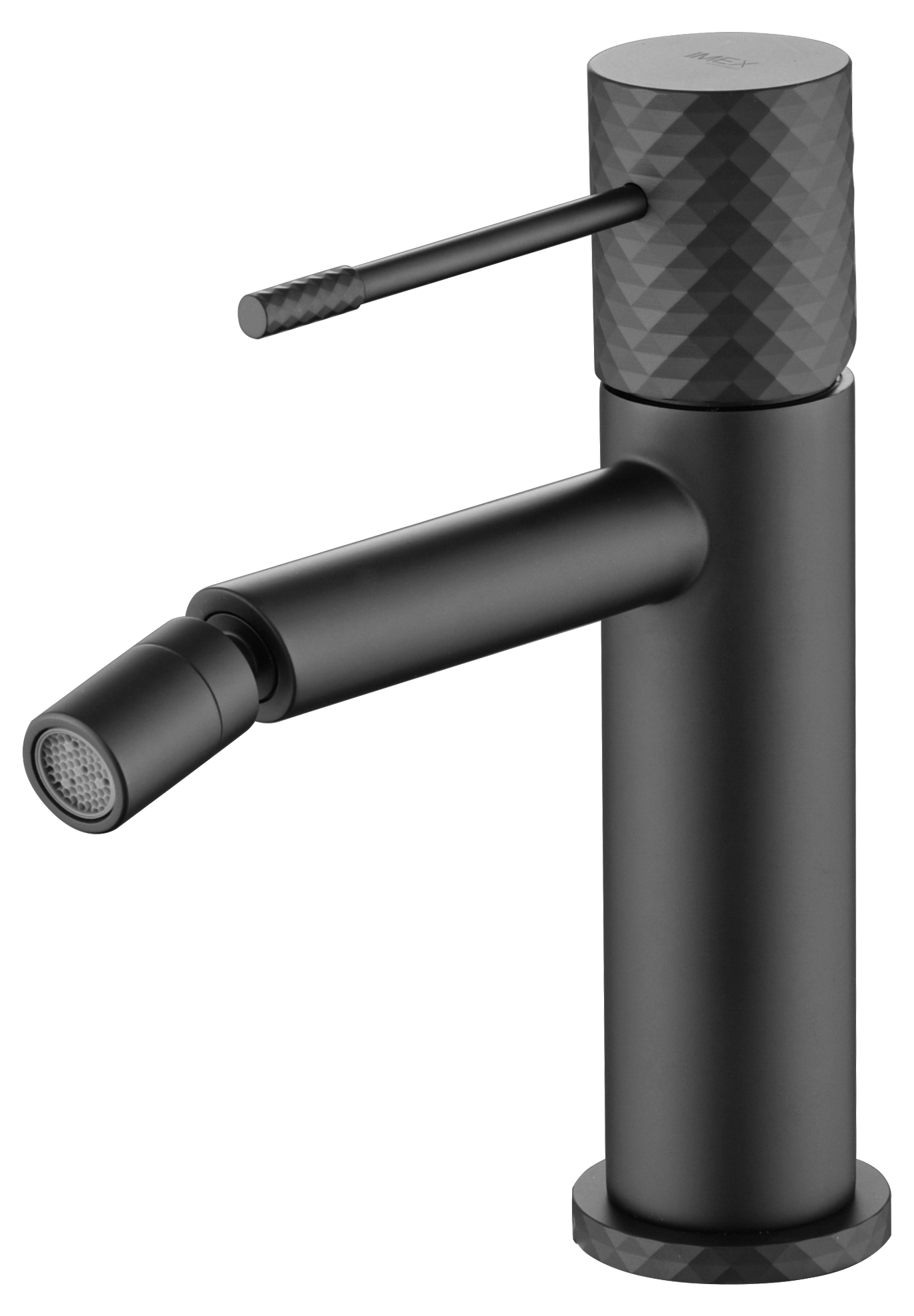 Matte Black Bidet Mixer Single Handle Modern Design, view 2