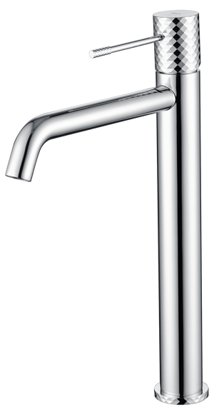 Chrome Single Handle Basin Faucet Genoa Series, view 2