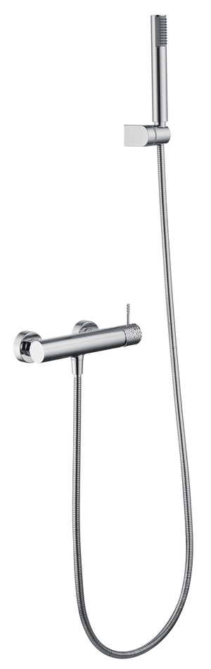 Génova Chrome Single Lever Shower Kit, main product view