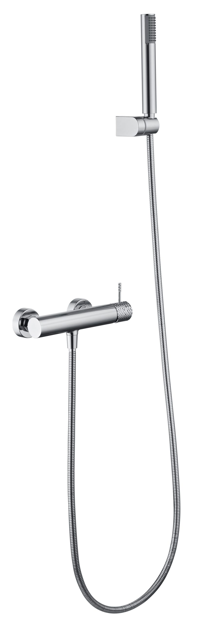 Génova Chrome Single Lever Shower Kit, main product view
