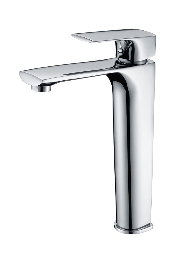 Chrome Single Handle Shower Set Modern Minimalist Design, view 5