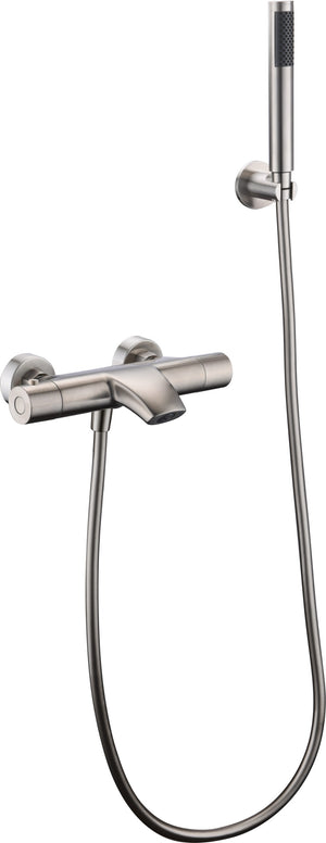 Moscow Single Lever Shower Set Stainless Steel, view 8