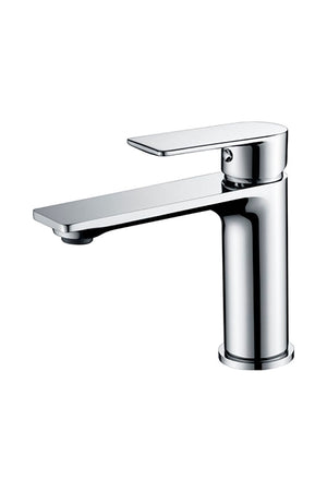 Chrome Single Lever Bathtub Faucet Modern Design, view 5