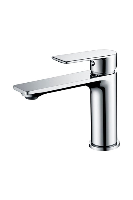 Chrome Single Lever Bathtub Faucet Modern Design, view 5