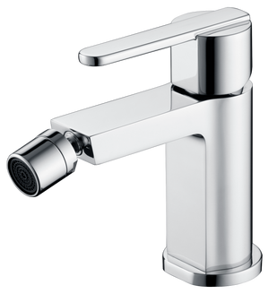 Chrome Single-Lever Bidet Mixer Modern Bathroom Faucet, view 2