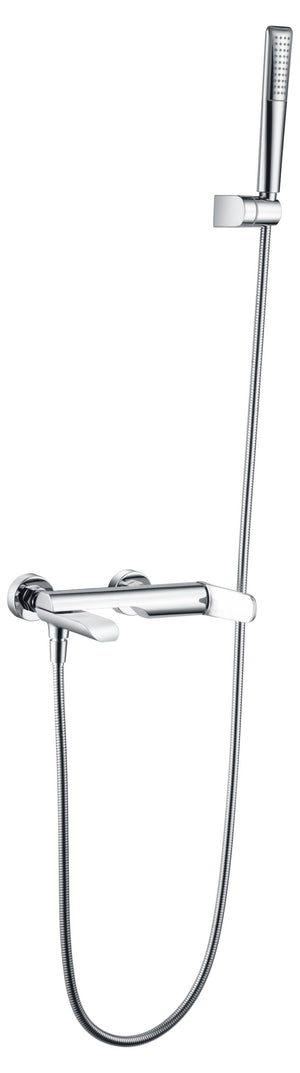 Chrome Single-Lever Shower Kit Denmark Series, view 2