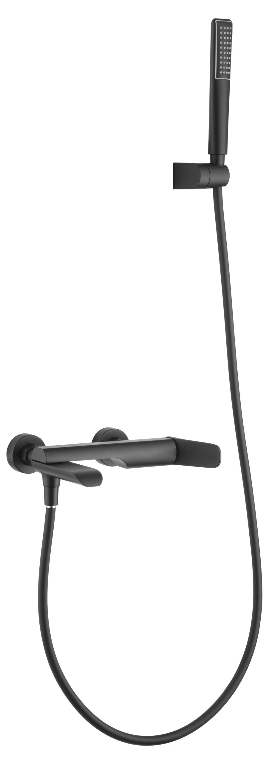 Chrome Single Lever Shower Set Modern Design, view 7