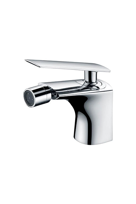 Chrome Bidet Mixer Single Handle Modern Design, view 2