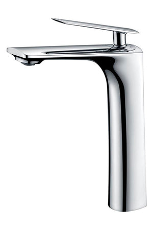 Scotland Tall Bathroom Sink Faucet Chrome Finish, view 2