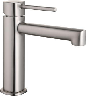 Toscana Brushed Nickel Single Lever Basin Mixer, view 4