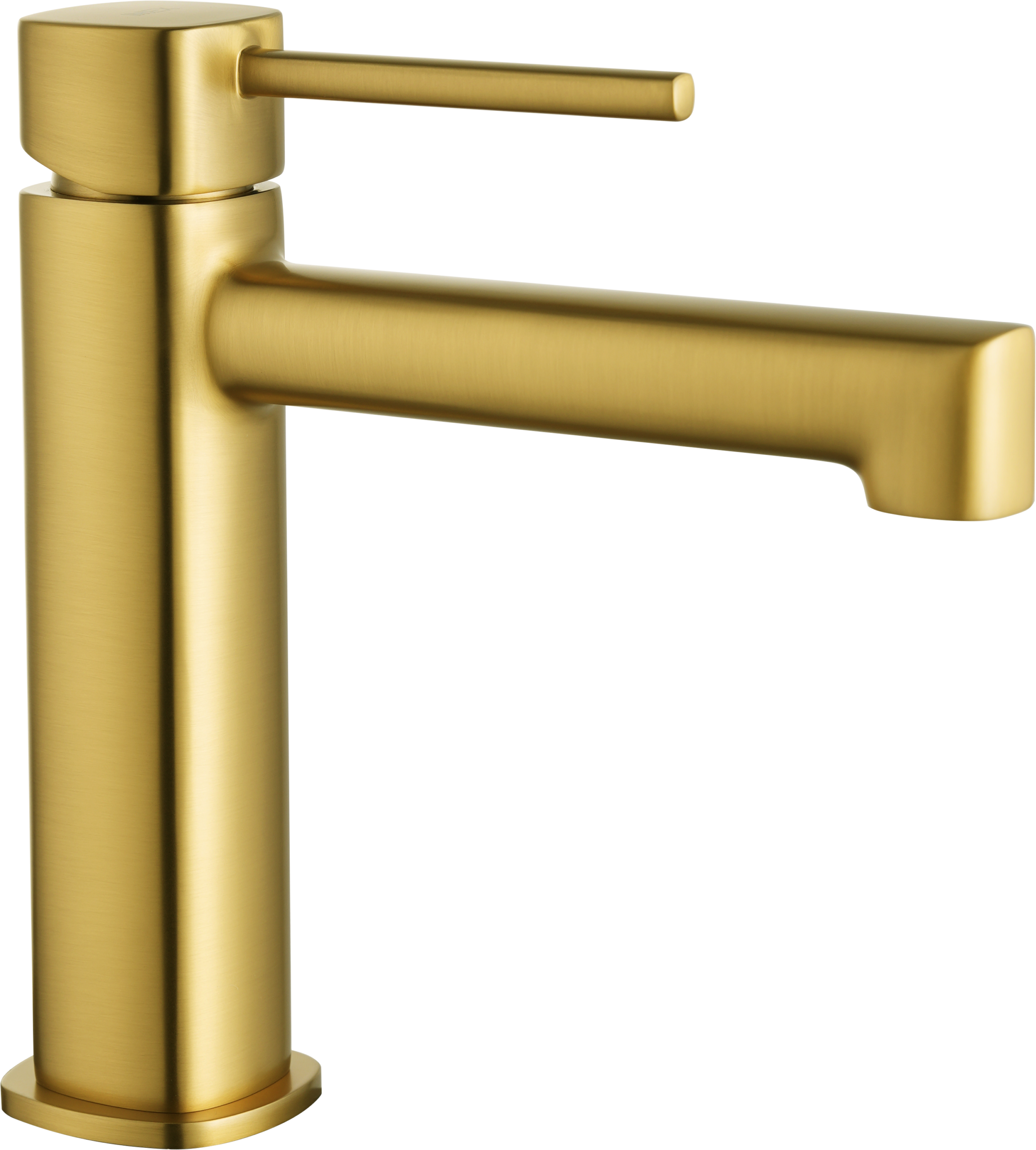 Toscana Brushed Gold Single Lever Basin Mixer, view 5