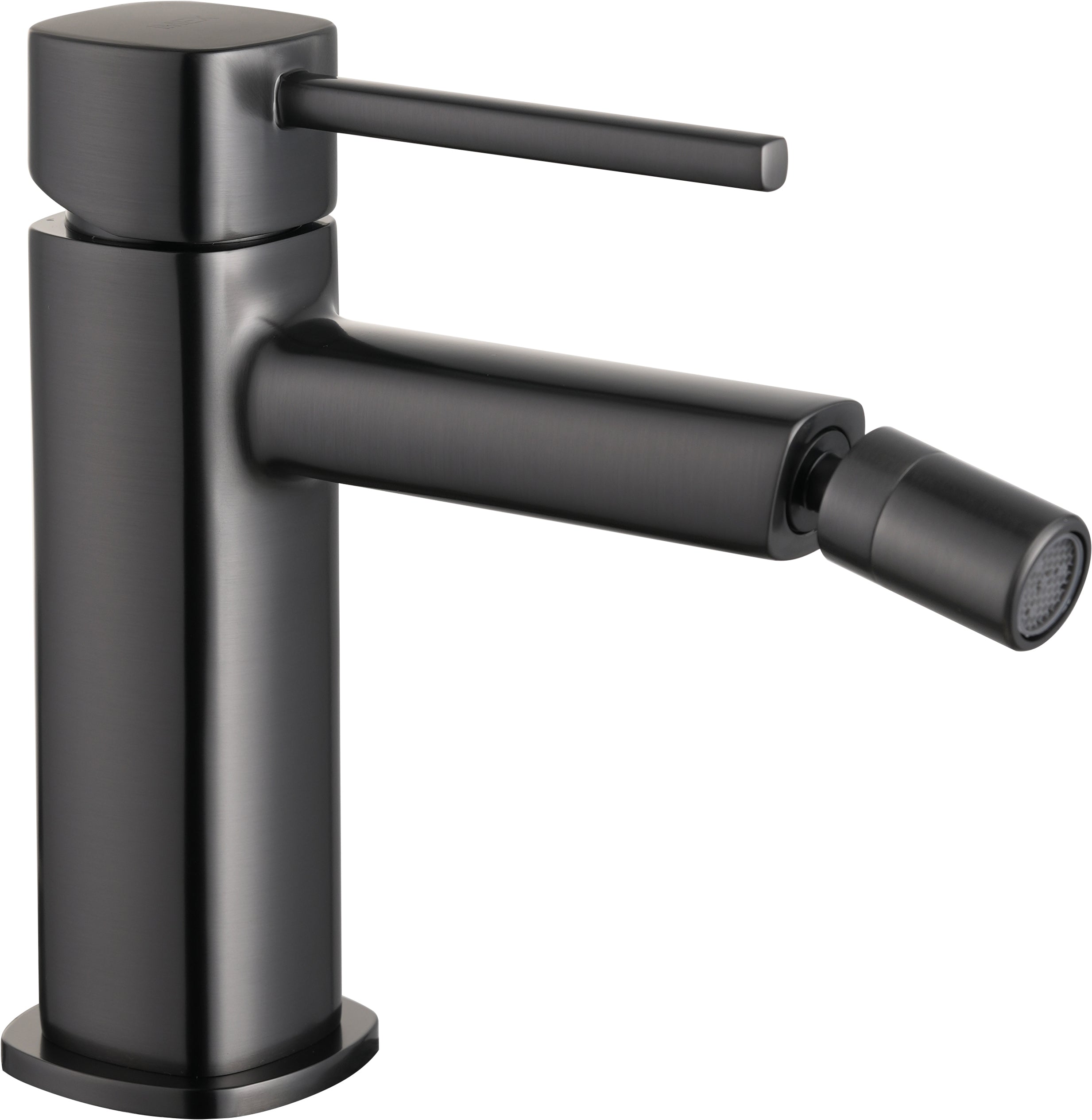 Toscana Black Gun Metal Single Lever Bidet Mixer, main product view