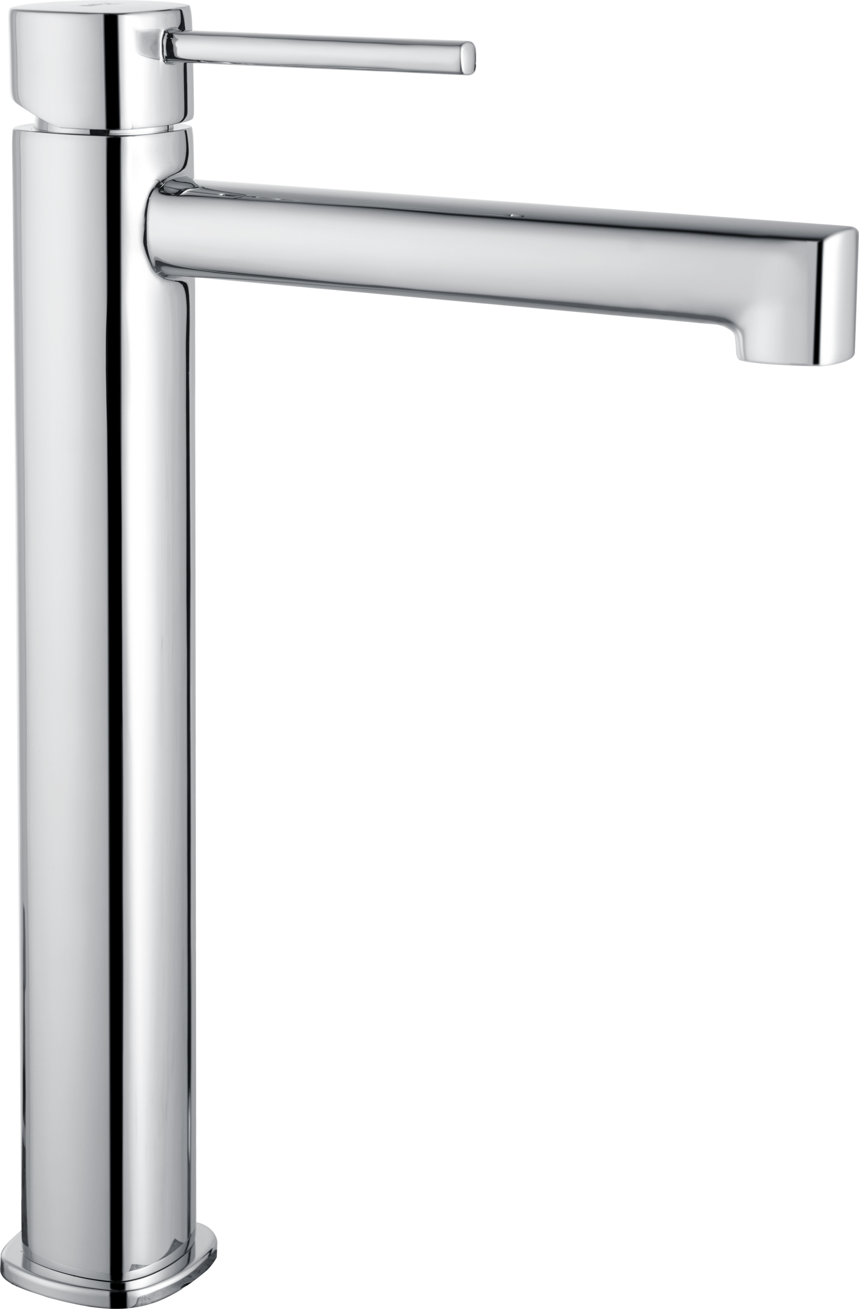 Toscana Chrome Tall Single Lever Basin Mixer, view 6