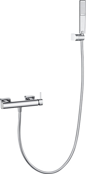 Toscana Chrome Single Lever Shower Kit, main product view