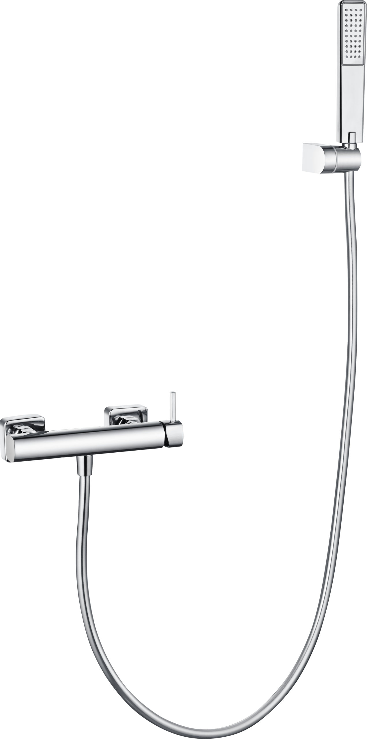 Toscana Chrome Single Lever Shower Kit, view 5
