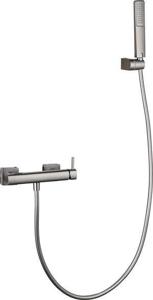 Toscana Brushed Nickel Single Lever Shower Kit, main product view