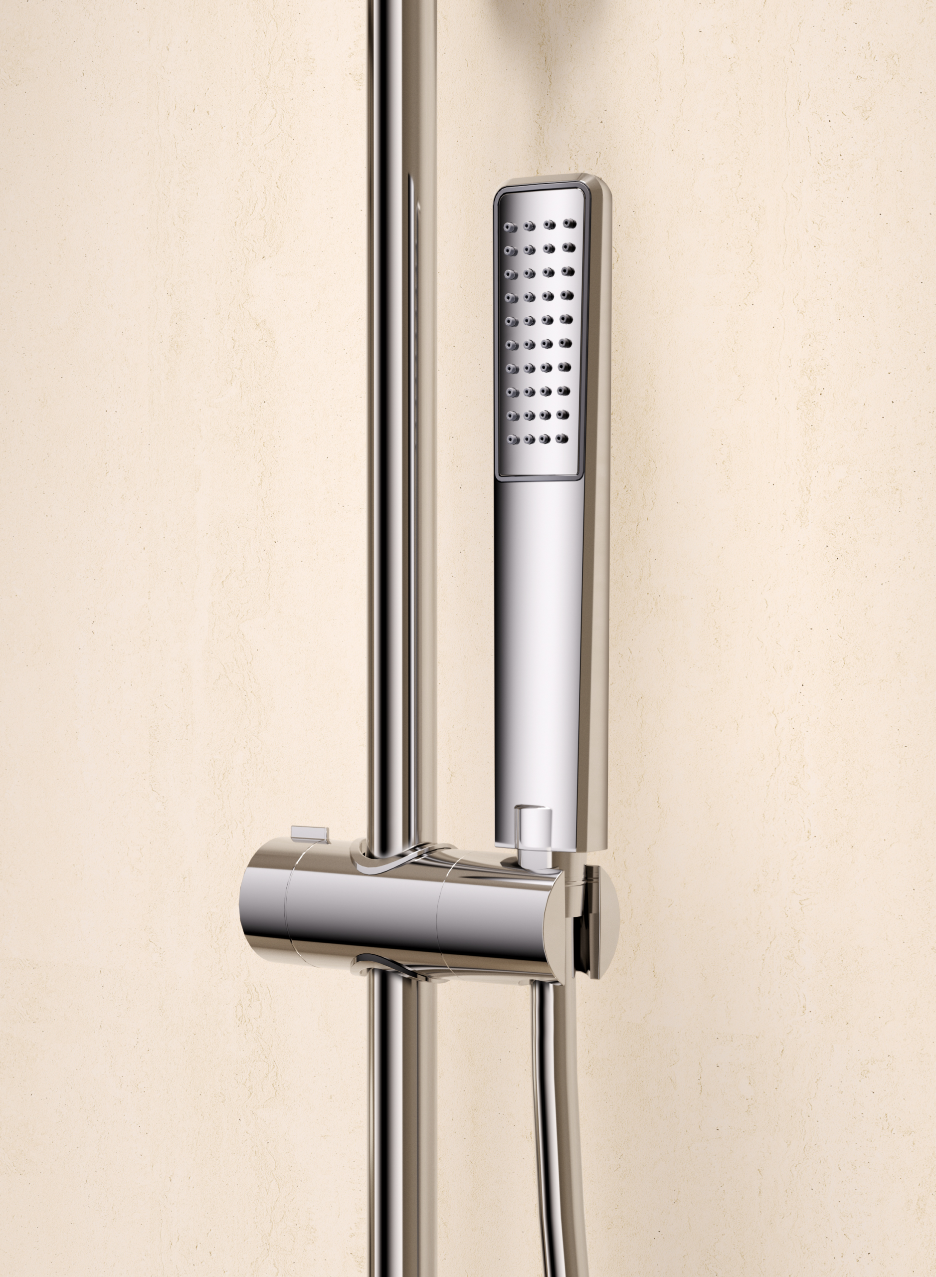 Toscana Chrome Single Lever Bath and Shower Set, view 4