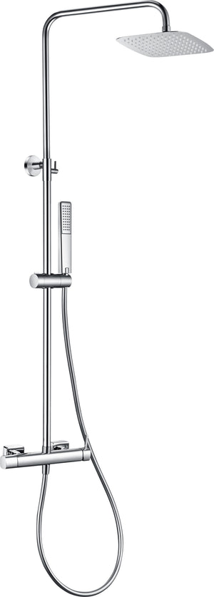 Toscana Chrome Single Lever Shower Set, main product view