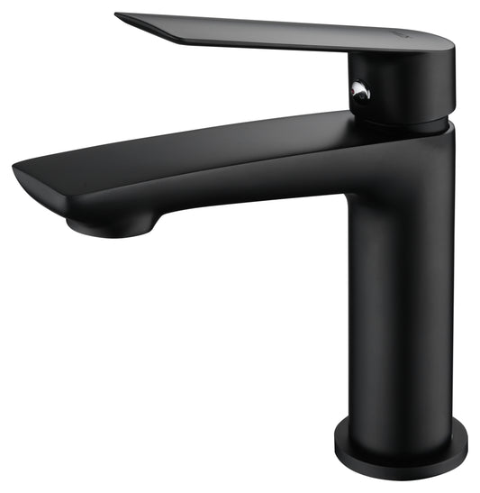 Monomando Lavabo Lúxor Negro Mate
