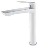 Monomando Lavabo Alto Lúxor Blanco Mate