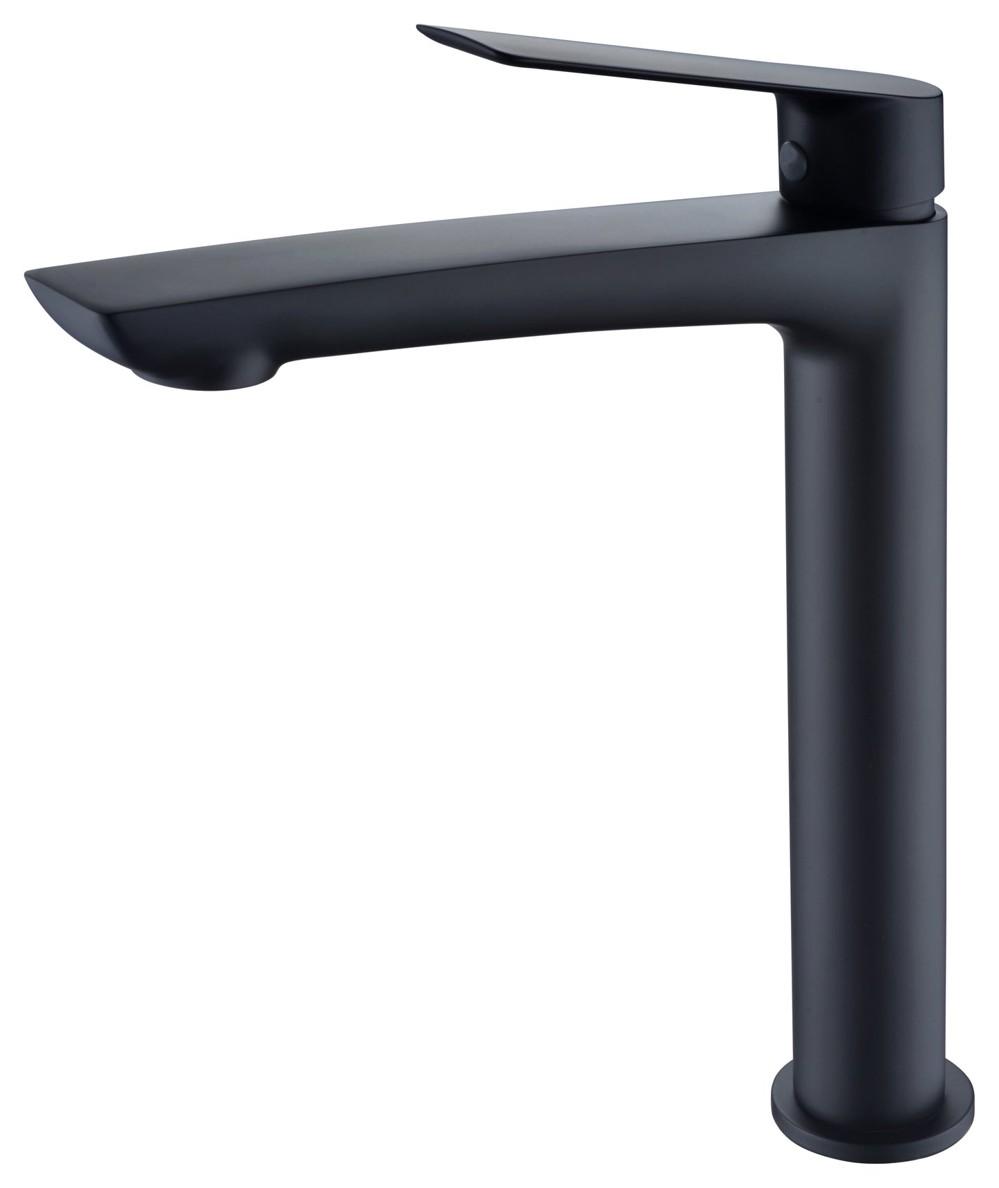 Monomando Lavabo Alto Lúxor Negro Mate
