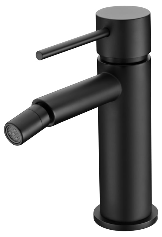 Matte Black Bidet Mixer Single Handle Contemporary Design, view 2