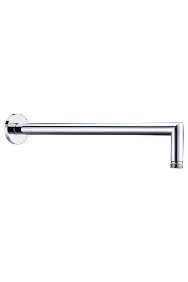 Chrome Square Shower Arm Wall Mount for Modern Bathrooms, view 2