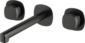 Toscana Black Gun Metal Concealed Two Handle Basin Mixer, main product view