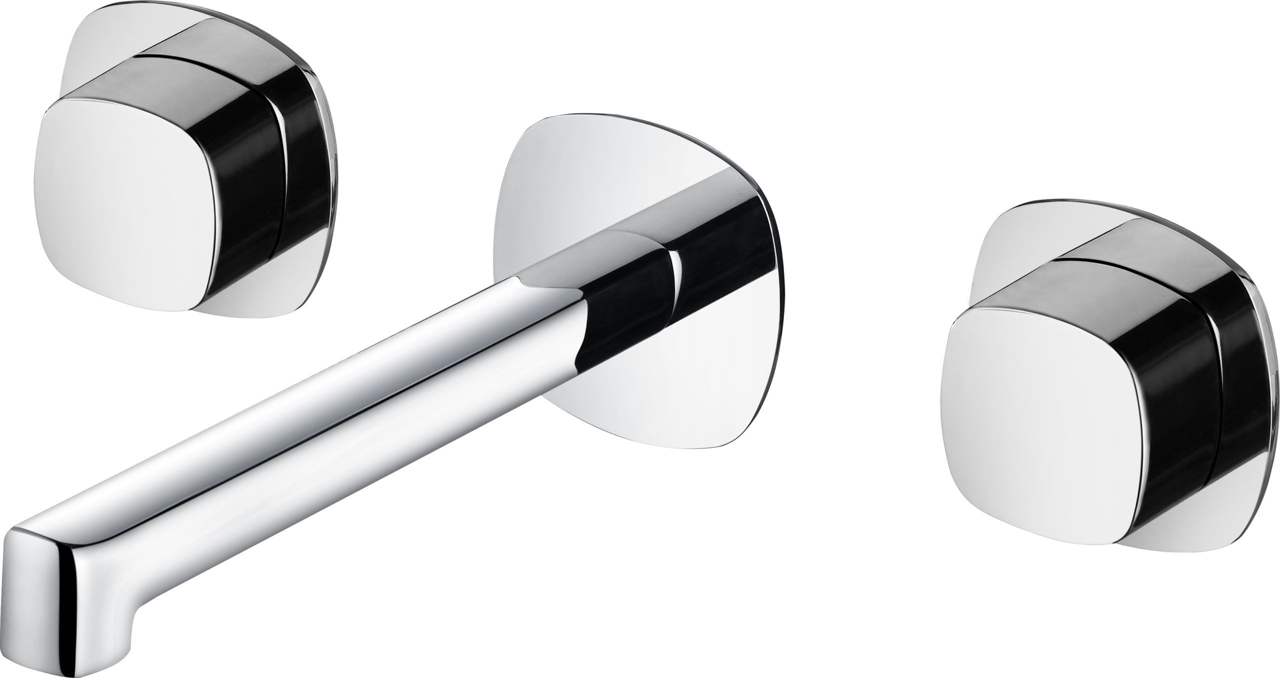 Toscana Chrome Concealed Two Handle Basin Mixer, main product view